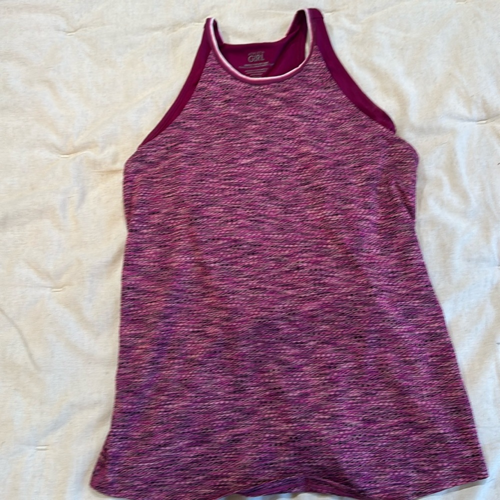 Athleta perfect pair midi tank
Girls size xxl 16